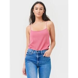Vince. NWOT  Spaghetti Strap Camisole M Rose Pink Casual Relaxed Fit Cotton Top